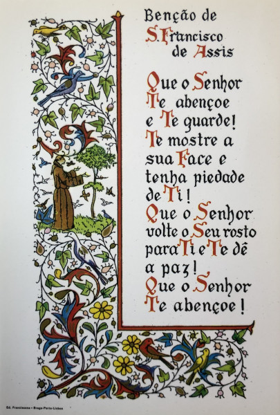 POSTAIS BENÇÃO S. FRANCISCO